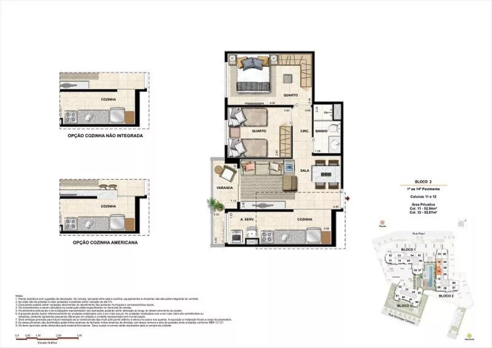 Apartamento, 2 quartos, 57 m² - Foto 17