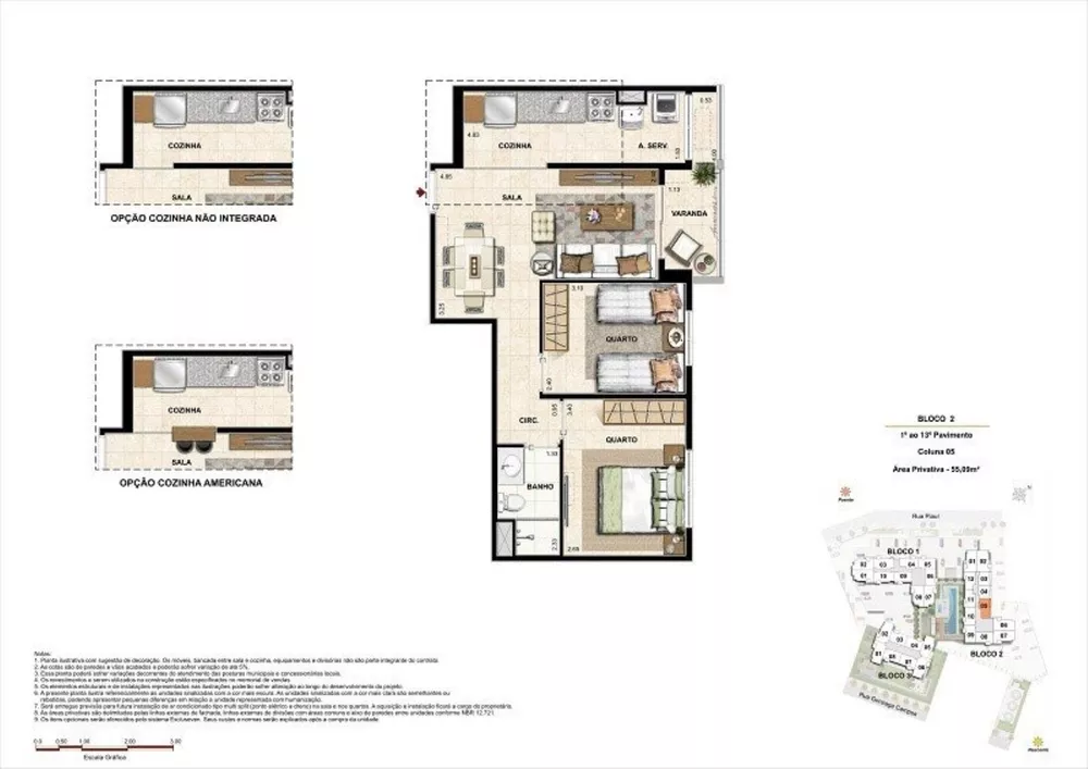 Apartamento, 2 quartos, 57 m² - Foto 18