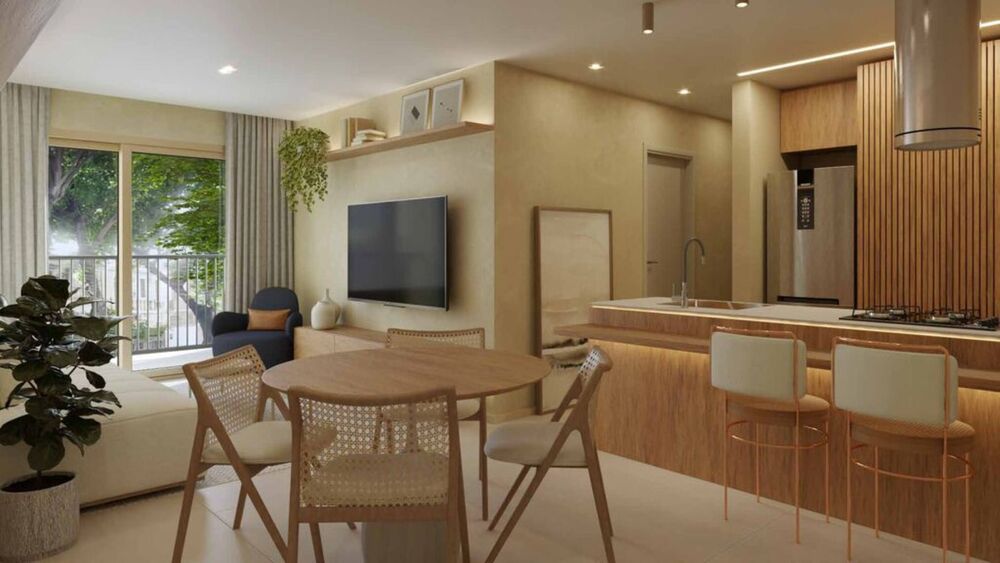Apartamento à venda com 1 quarto, 49m² - Foto 2