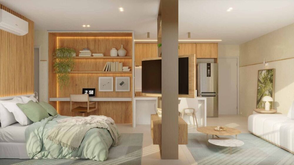 Apartamento à venda com 1 quarto, 49m² - Foto 1