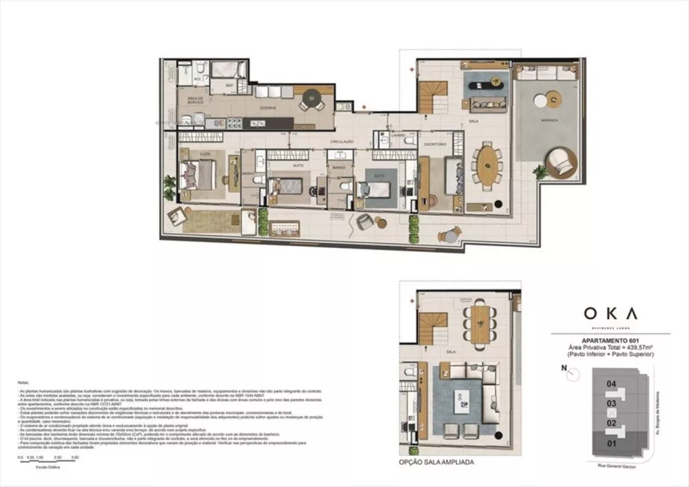 Apartamento à venda com 3 quartos, 183m² - Foto 38