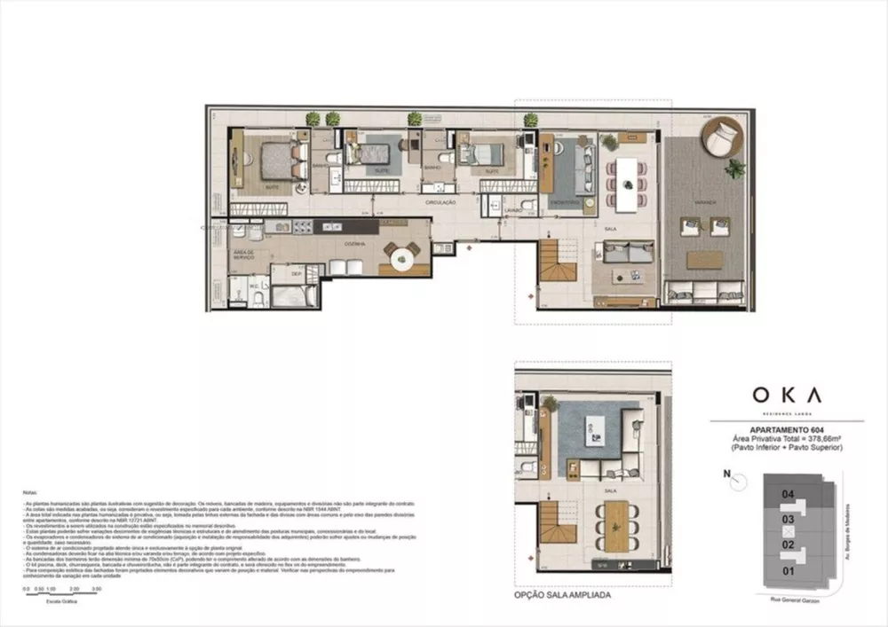 Apartamento à venda com 3 quartos, 183m² - Foto 36