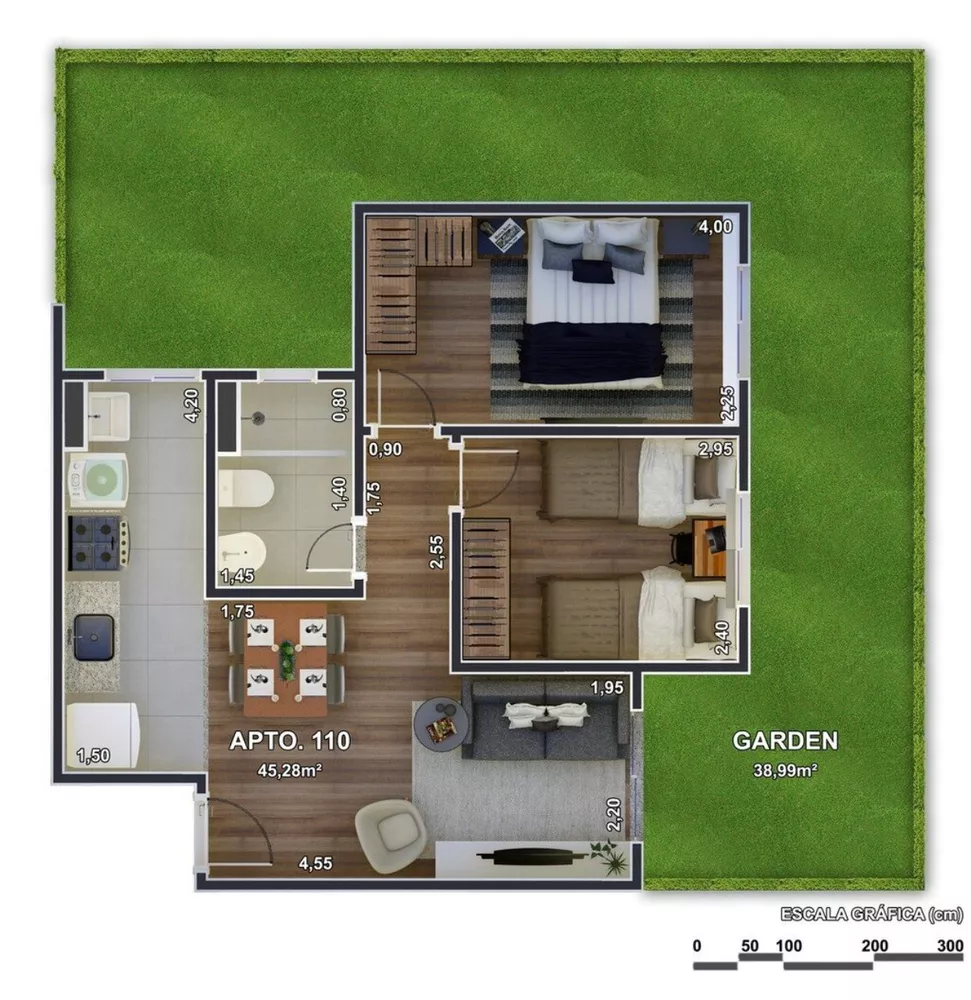 Apartamento, 2 quartos, 49 m² - Foto 46