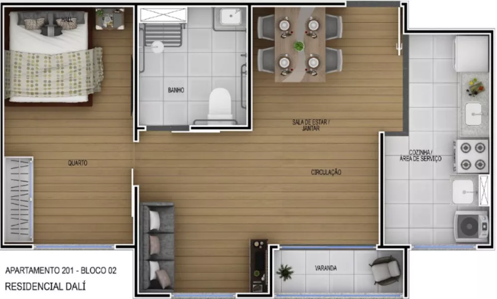Apartamento, 2 quartos, 43 m² - Foto 18