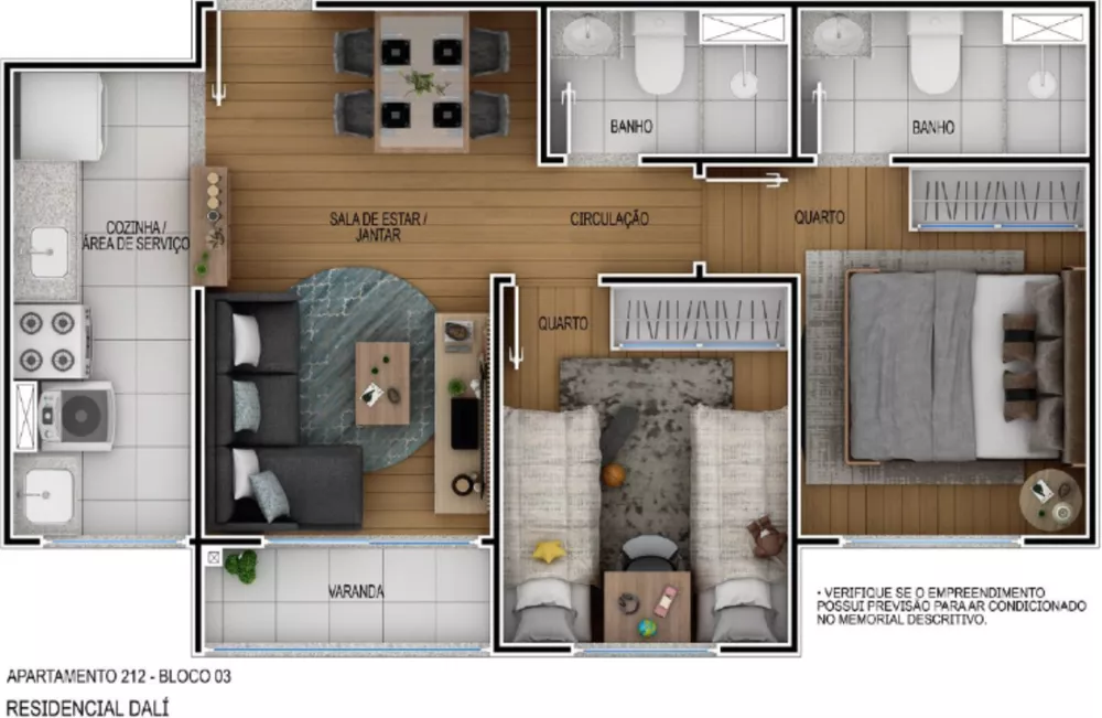 Apartamento, 2 quartos, 43 m² - Foto 19