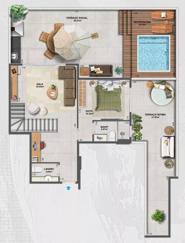 Apartamento, 3 quartos, 119 m² - Foto 28