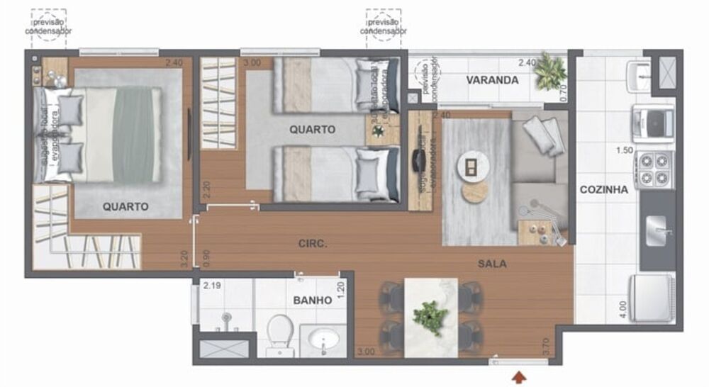 Apartamento, 1 quarto, 76 m² - Foto 27