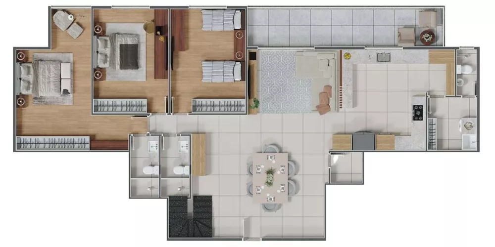 Cobertura, 3 quartos, 152 m² - Foto 20