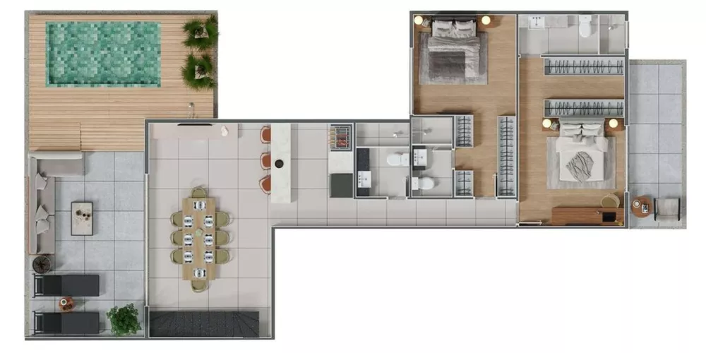 Cobertura, 3 quartos, 152 m² - Foto 23