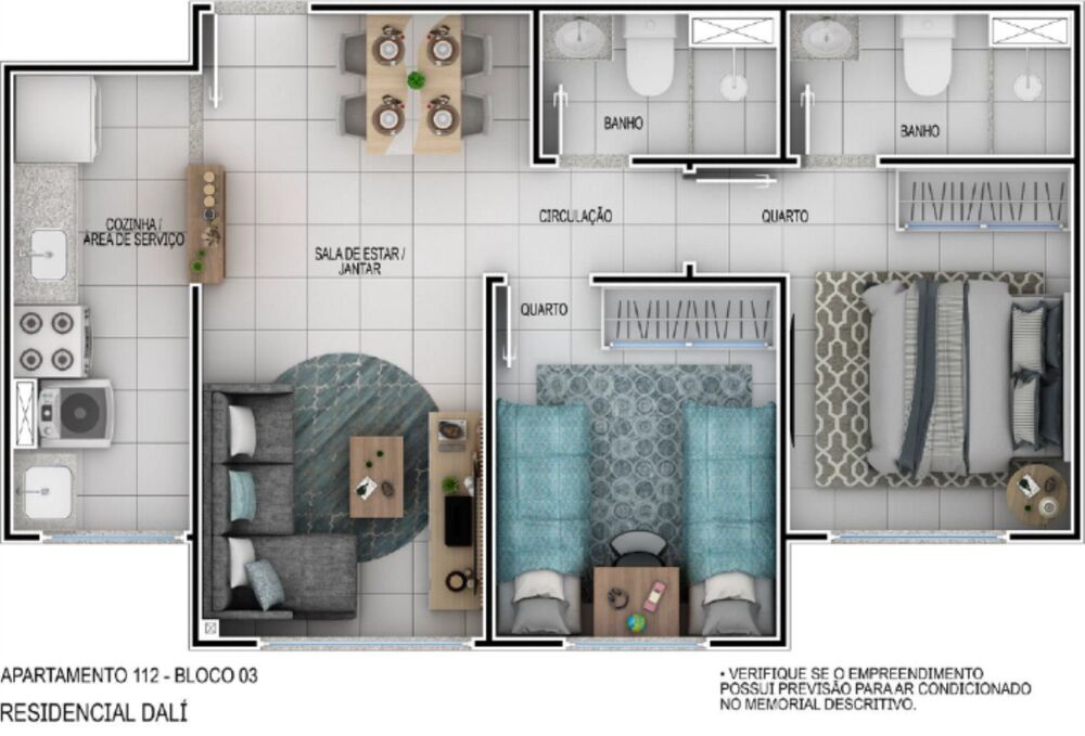 Apartamento à venda com 2 quartos, 43m² - Foto 17
