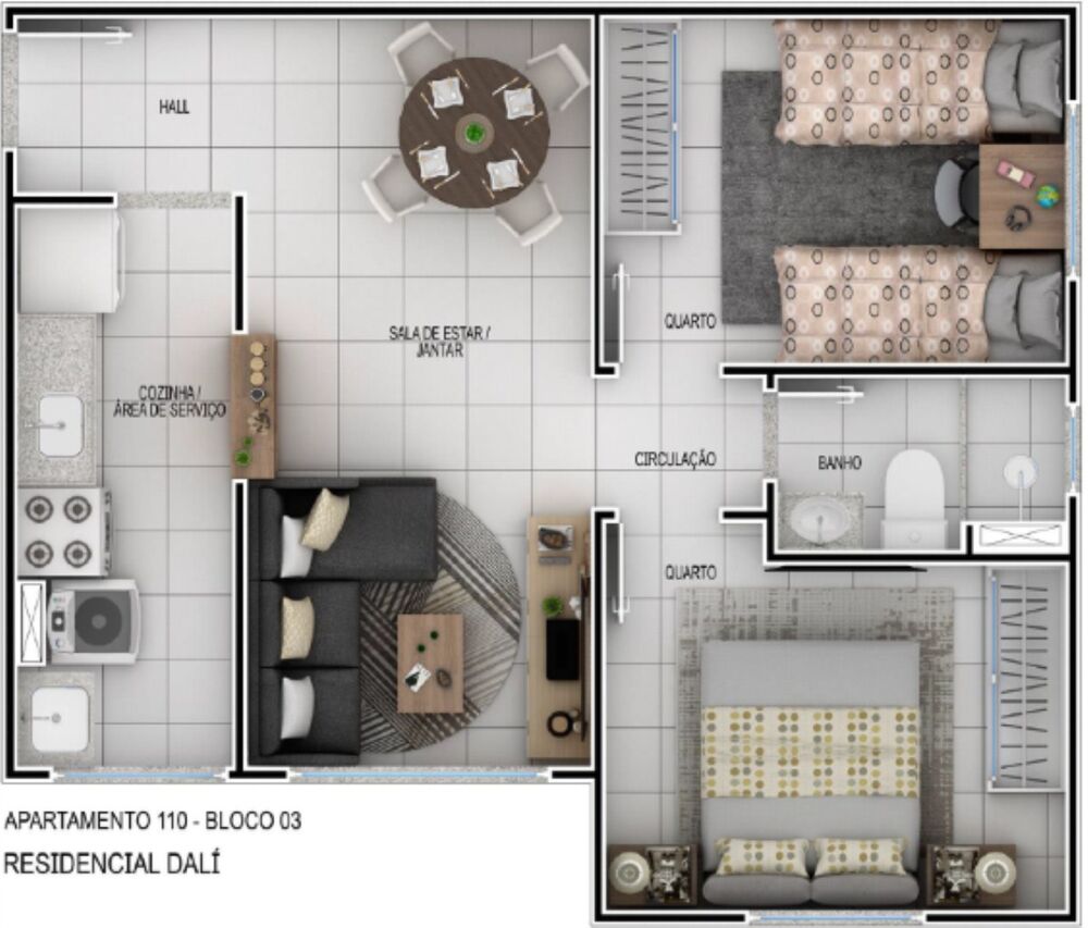 Apartamento à venda com 2 quartos, 43m² - Foto 16