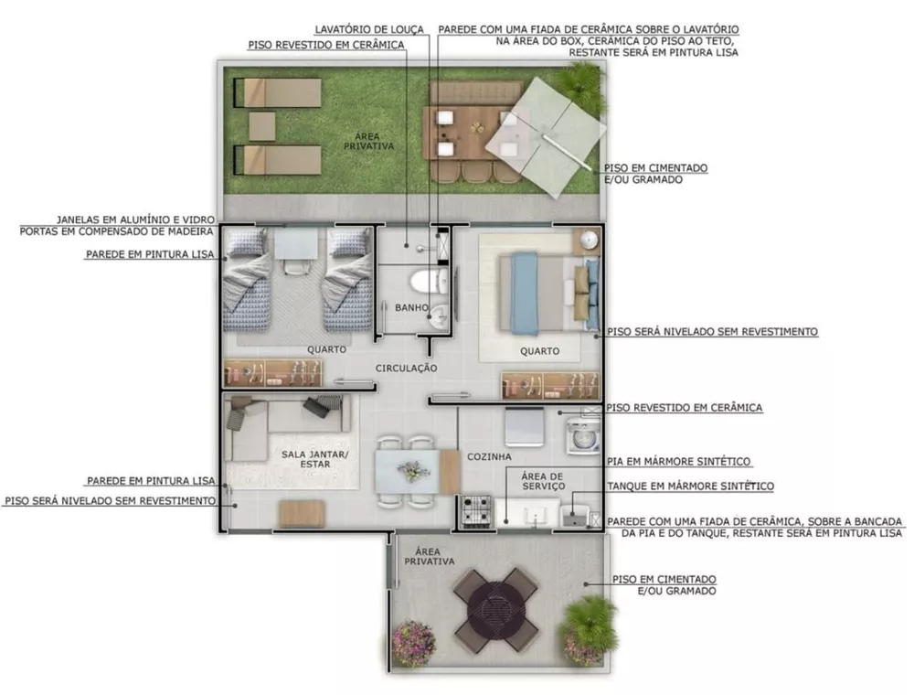 Apartamento, 2 quartos, 72 m² - Foto 19