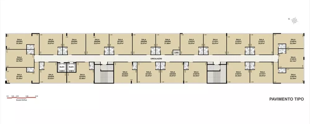 Sala-Conjunto, 22 m² - Foto 6