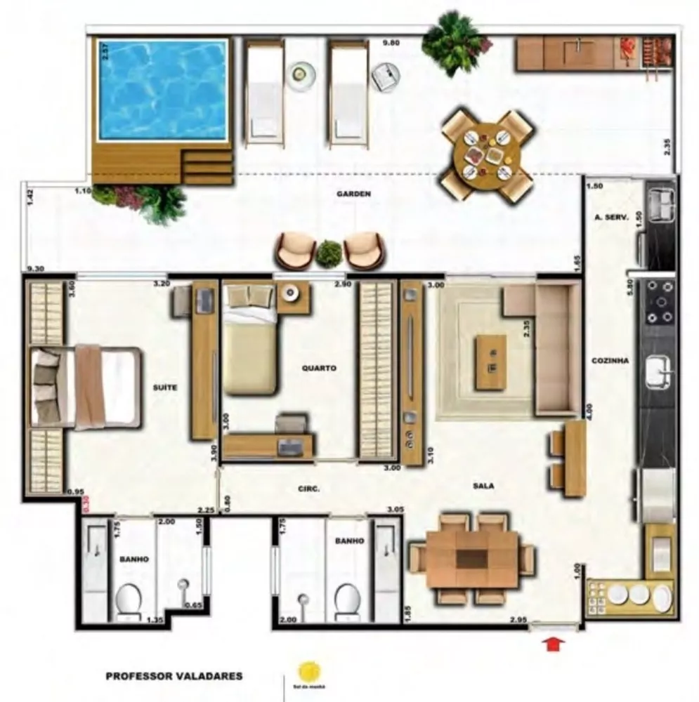 Apartamento, 3 quartos, 164 m² - Foto 37