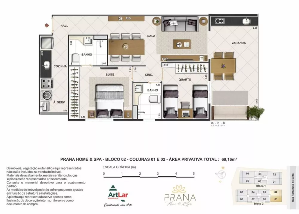 Apartamento, 2 quartos, 56 m² - Foto 30