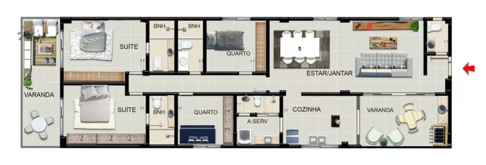Apartamento, 4 quartos, 150 m² - Foto 28