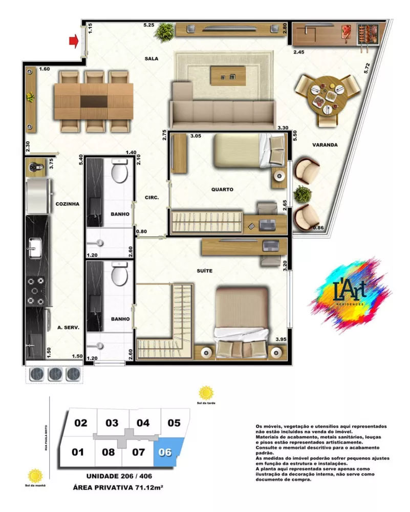 Apartamento, 2 quartos, 114 m² - Foto 15