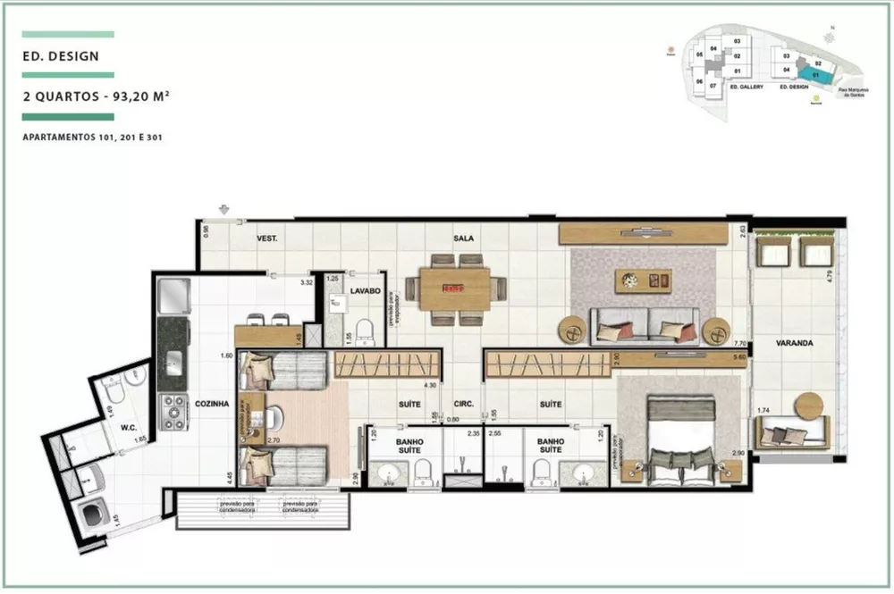 Apartamento, 3 quartos, 103 m² - Foto 21