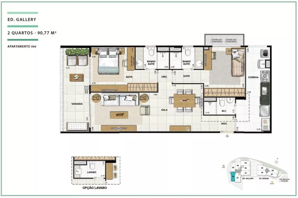Apartamento, 3 quartos, 103 m² - Foto 20