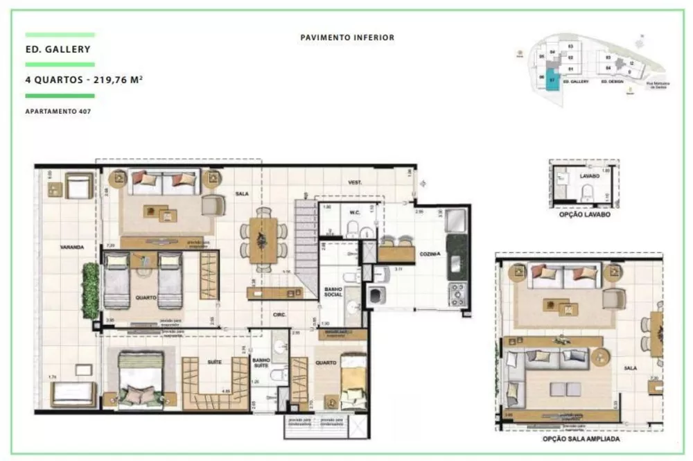 Apartamento, 3 quartos, 103 m² - Foto 41