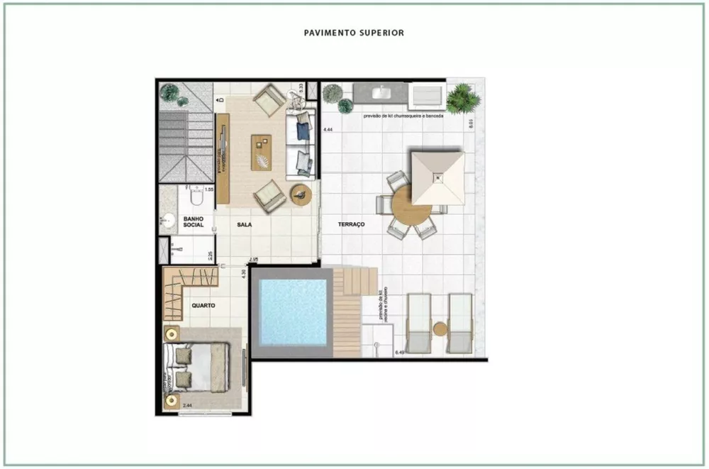 Apartamento, 3 quartos, 103 m² - Foto 38