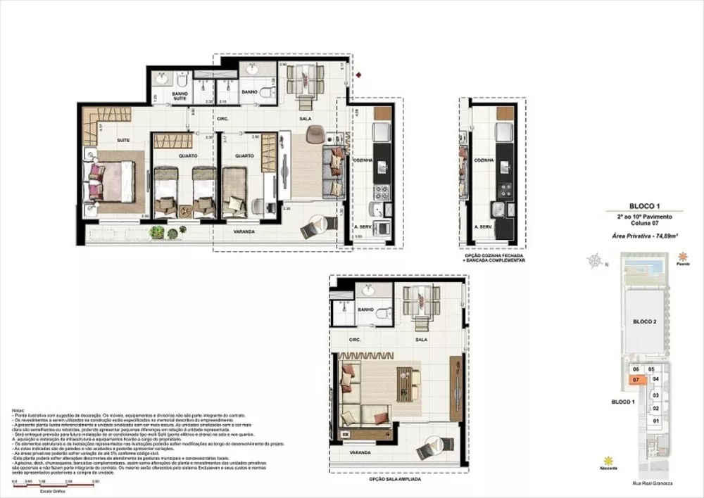 Apartamento, 2 quartos, 70 m² - Foto 24
