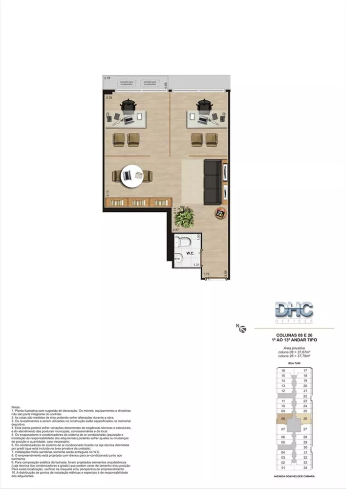 Sala-Conjunto, 27 m² - Foto 19