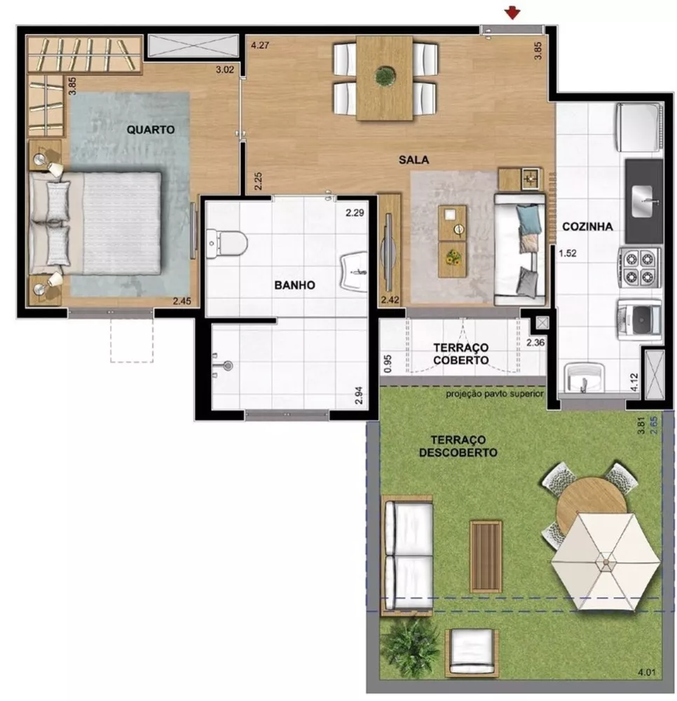 Apartamento, 2 quartos, 60 m² - Foto 26
