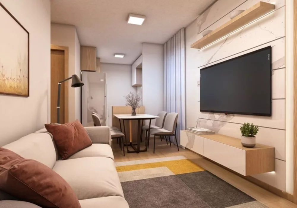 Apartamento à venda com 2 quartos, 51m² - Foto 3