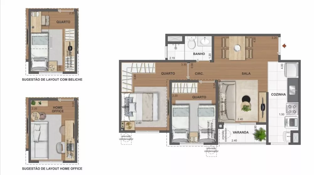 Apartamento, 1 quarto, 42 m² - Foto 23
