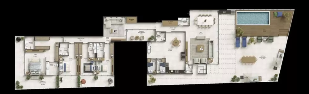 Apartamento, 4 quartos, 245 m² - Foto 49