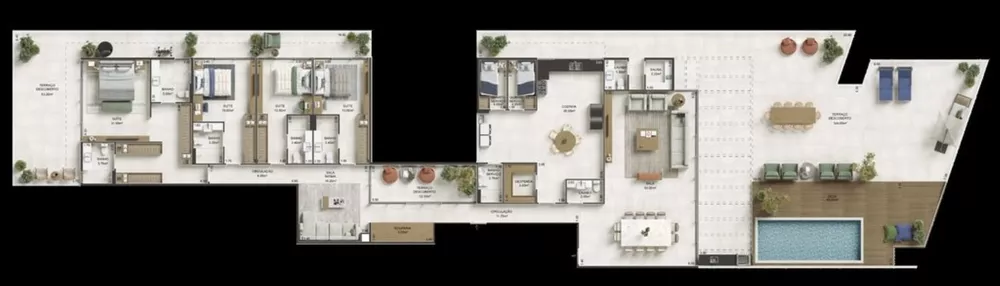 Apartamento, 4 quartos, 245 m² - Foto 50