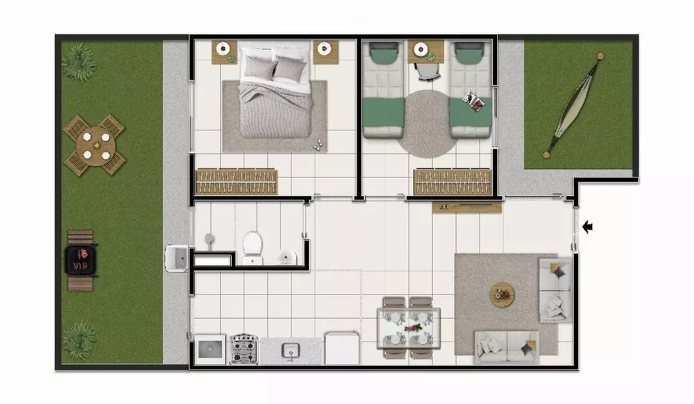 Apartamento, 2 quartos, 42 m² - Foto 20