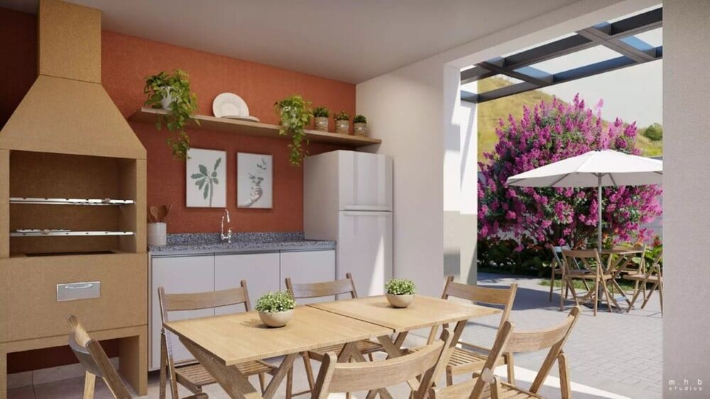 Apartamento à venda com 2 quartos, 41m² - Foto 2