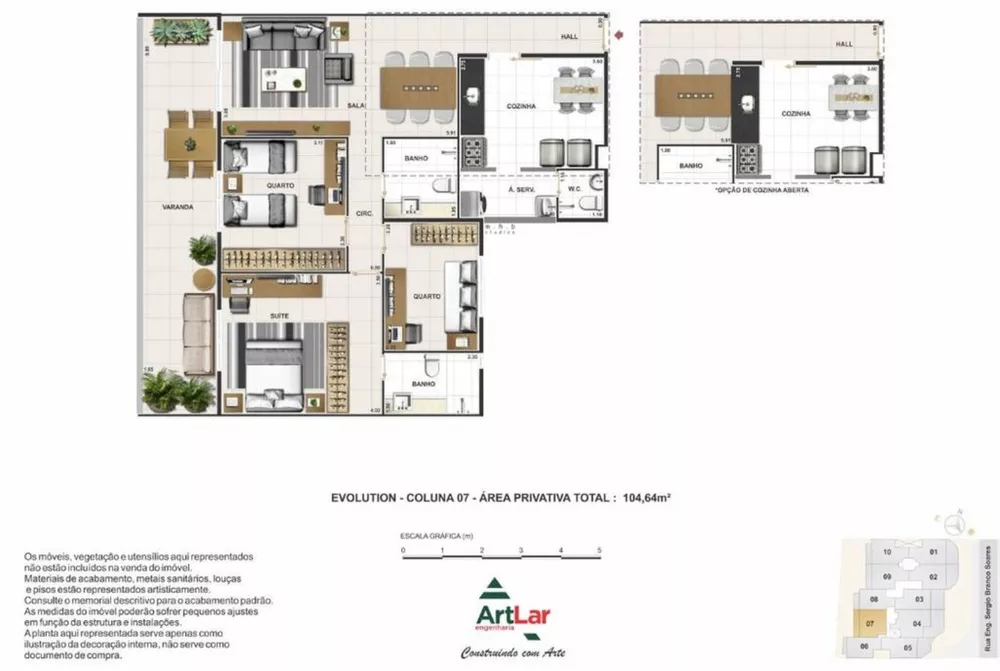 Cobertura, 3 quartos, 177 m² - Foto 20