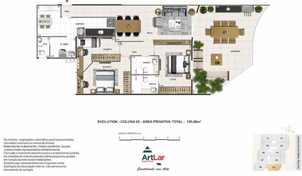 Cobertura, 3 quartos, 177 m² - Foto 18