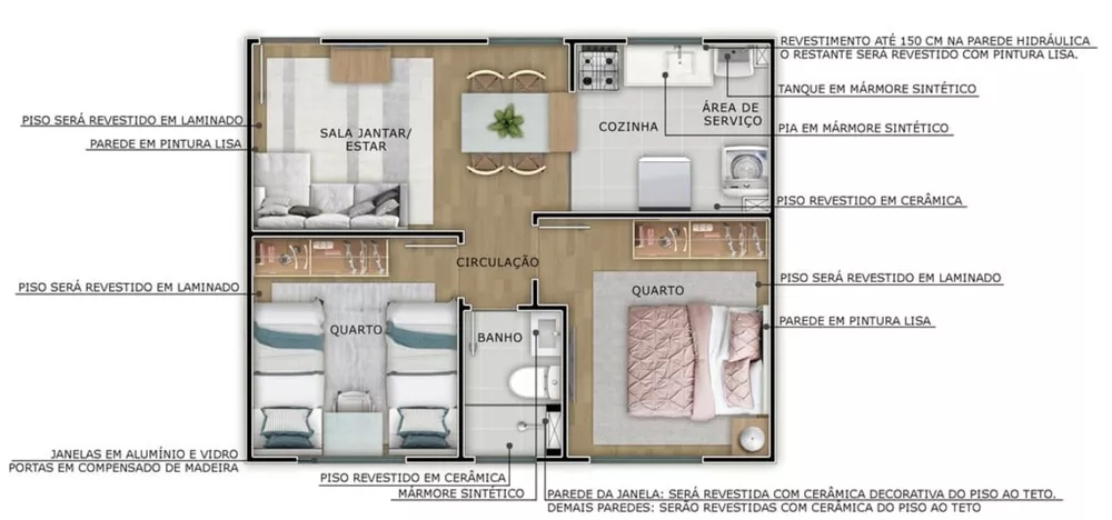 Apartamento, 2 quartos, 40 m² - Foto 18
