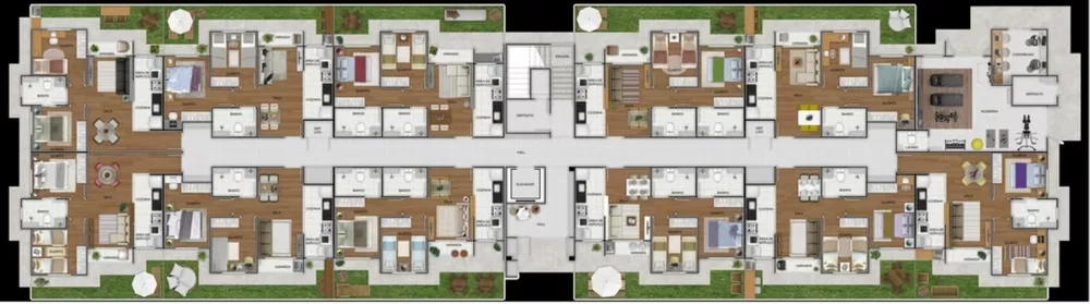 Apartamento, 2 quartos, 59 m² - Foto 19