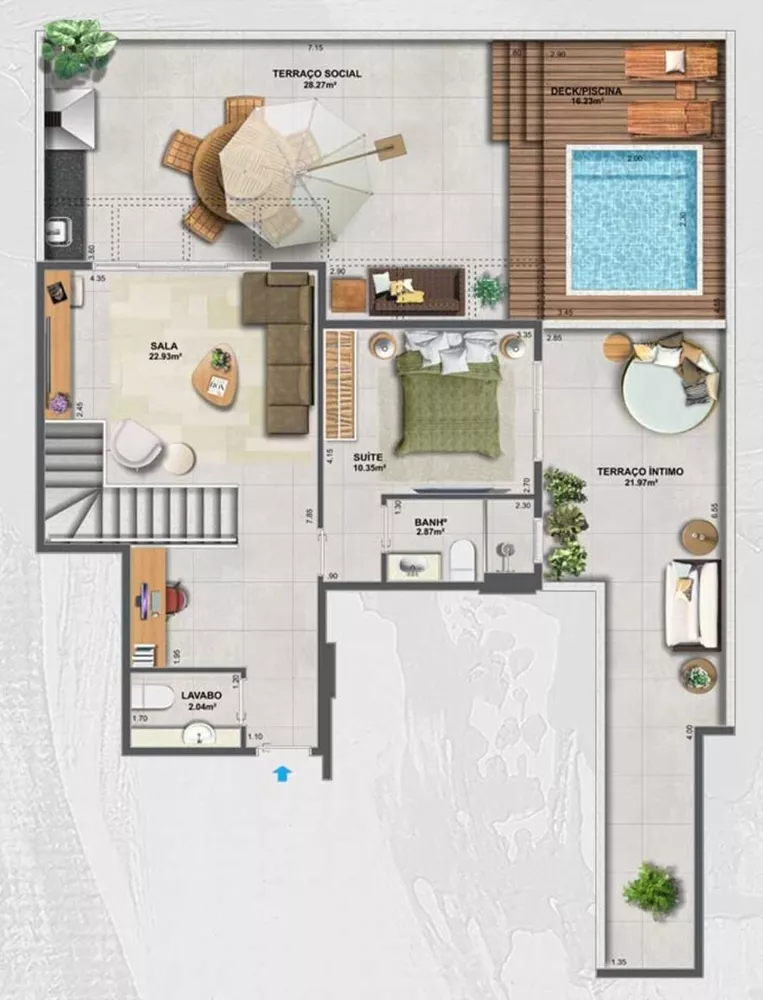 Apartamento, 4 quartos, 152 m² - Foto 28