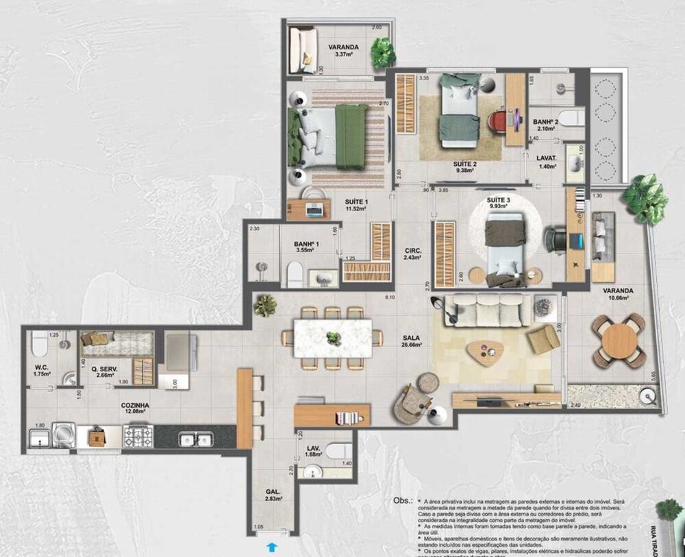 Apartamento, 4 quartos, 152 m² - Foto 11