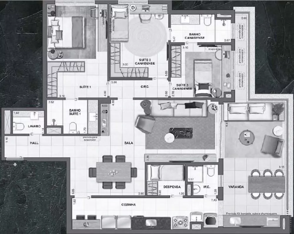 Apartamento, 2 quartos, 97 m² - Foto 36