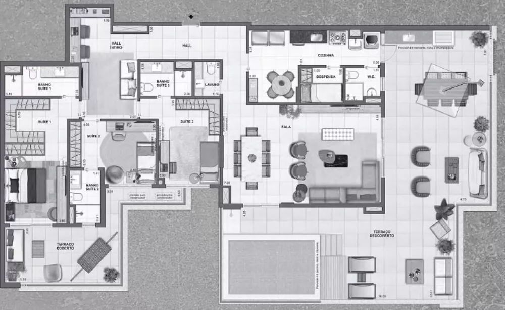 Apartamento, 2 quartos, 97 m² - Foto 58