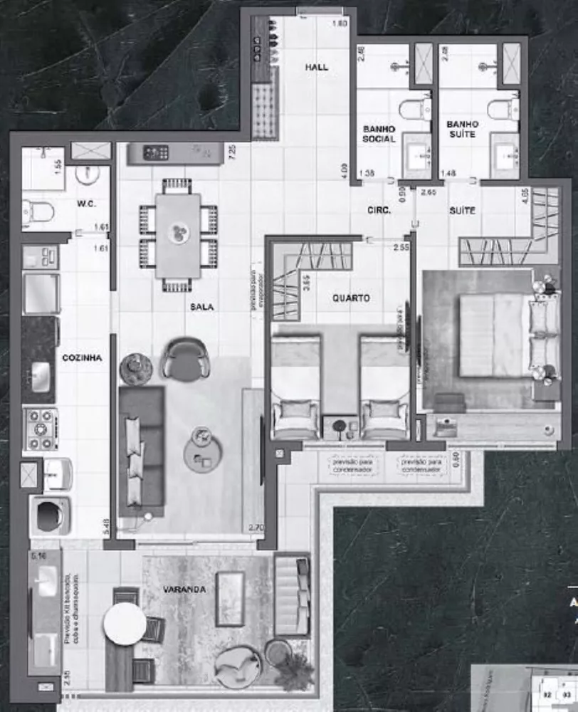 Apartamento, 2 quartos, 97 m² - Foto 28