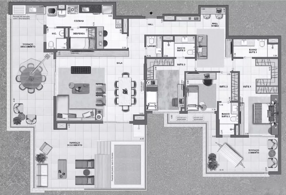 Apartamento, 2 quartos, 97 m² - Foto 53