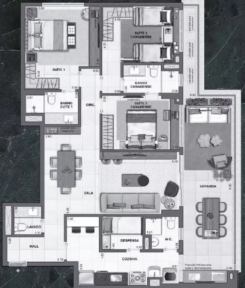 Apartamento, 2 quartos, 97 m² - Foto 32