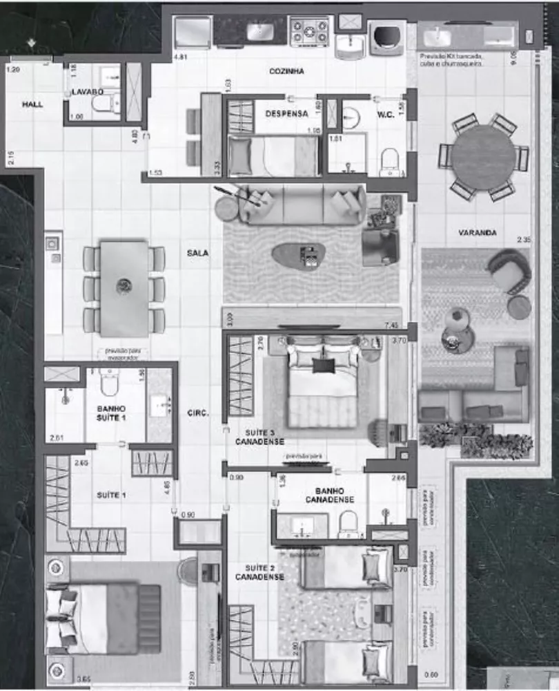 Apartamento, 2 quartos, 97 m² - Foto 34