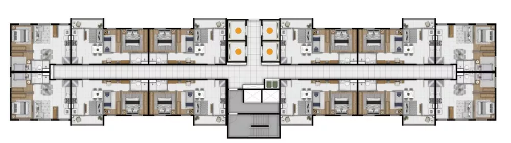 Apartamento, 1 quarto, 35 m² - Foto 16