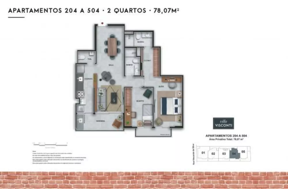 Apartamento, 2 quartos, 84 m² - Foto 17