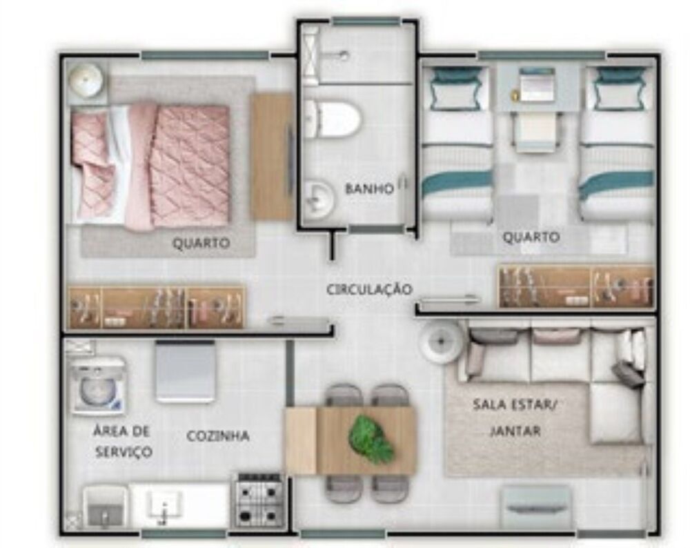 Apartamento à venda com 1 quarto, 51m² - Foto 13
