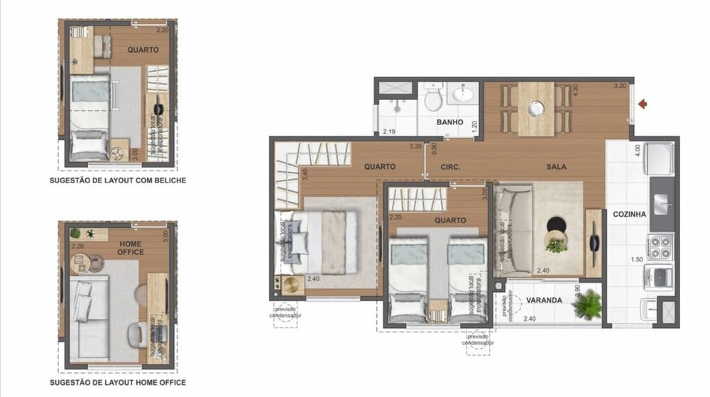 Apartamento, 1 quarto, 76 m² - Foto 23